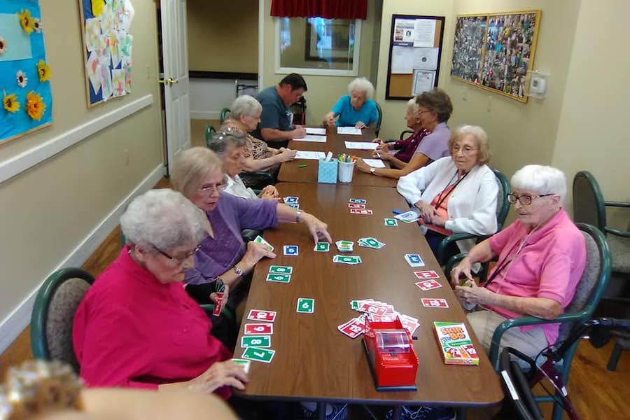 Assisted Living Game Night